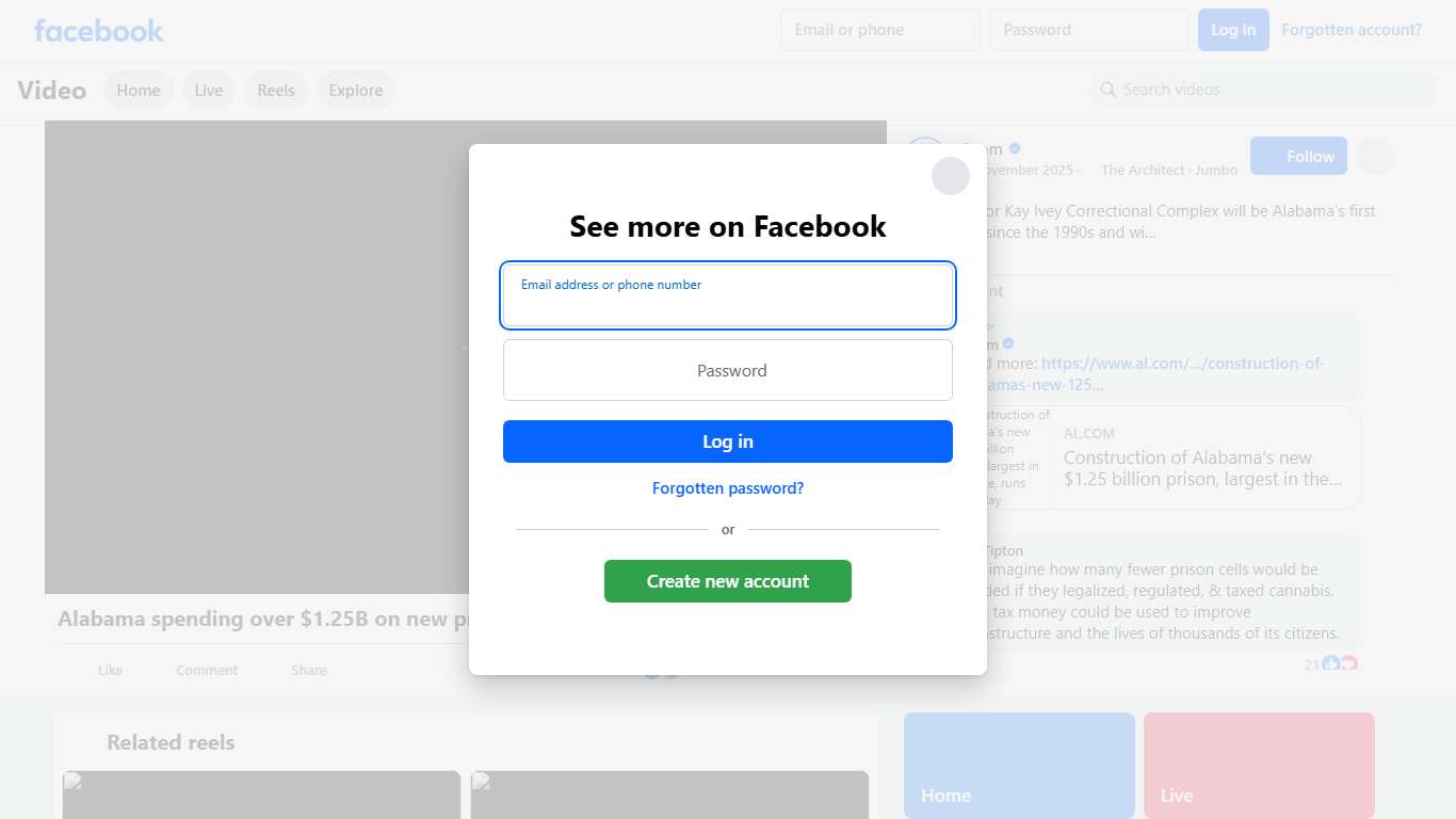 The Governor Kay Ivey Correctional Complex will be Alabama’s first new prison since the 1990s and will include facilities for medical and mental health care and for vocational education. This new 4,000-bed men’s prison in Elmore County is currently under construction and is expected to be completed Oct. 15 2026. The state is making plans for a second 4,000-bed prison in Escambia County next to the almost century-old Fountain Correctional Facility near Atmore. Plans to build the new prisons were 